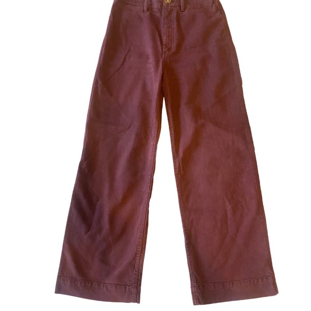 Lou & Grey High Waisted Wide Leg Jeans Excellent Condition Size 28